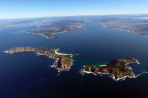 Cíes Islands - Aerial view