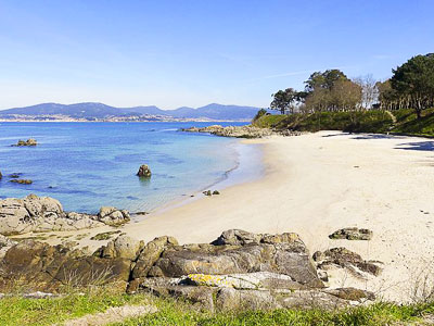 Best beaches in Galicia: Do Vao Beach, Coruxo (Vigo)